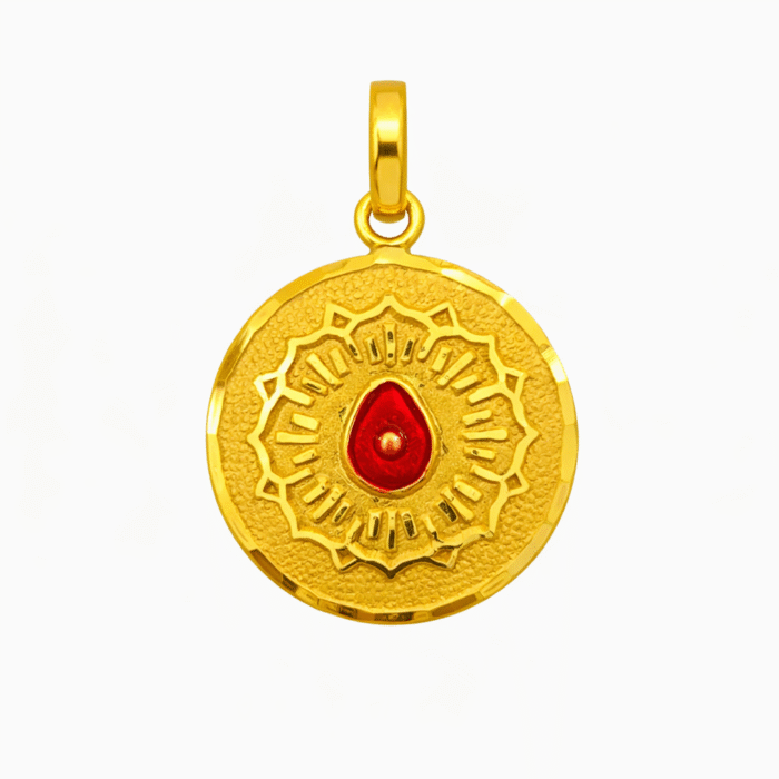 B.K Gold Baba Pendant-BKGP08 - Image 2