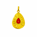 B.K Gold Baba Pendant-BKGP11 - Image 3