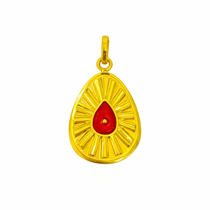 B.K Gold Baba Pendant-BKGP11 - Image 3