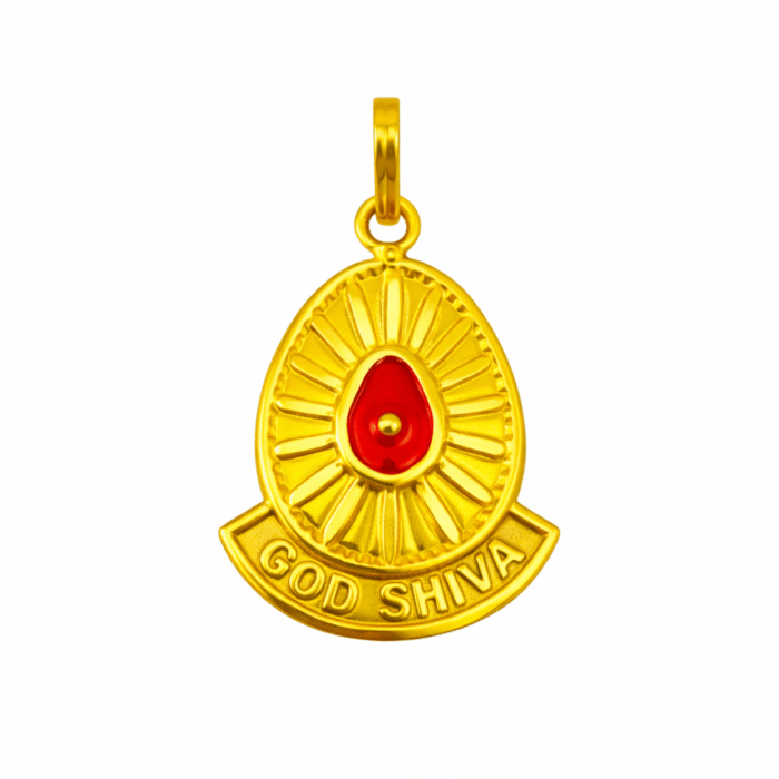 B.K Gold Baba Pendant-BKGP10 - Image 2