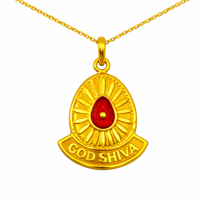Copilot_20260505_122959 B.K Gold Baba Pendant-BKGP10 - Image 1