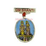 B.K Brahma Kumaris Badge in Silver-BKSB09