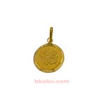 Round OM Gold Pendant-GFP03 - Image 3