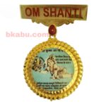 B.K Gold Baba Badge-BKGBK10