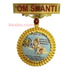 B.K Gold Baba Badge-BKGBK8