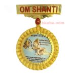 B.K Gold Baba Badge-BKGBK11