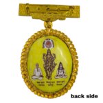 22K Hallmarked Gold Laxmi Narayan Badge – Brahma Kumaris Spiritual Jewelry | Sai Jewellers-BKGBS8 - Image 2