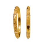 Beautiful Light Weight Gold Bangles For Women-SSJGB04