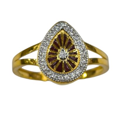 B.K Beautiful Baba Gold Ring-BKGR27