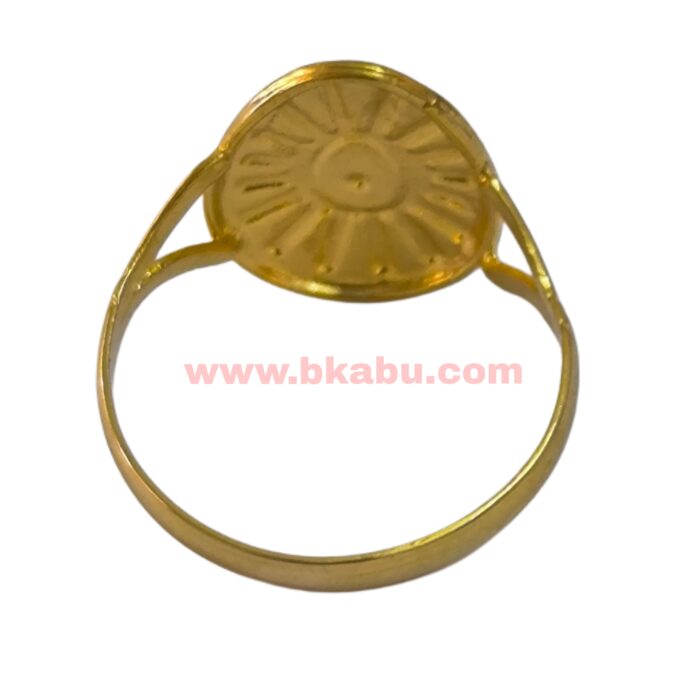 B.K Beautiful Baba Gold Ring-BKGR28 - Image 4