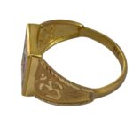 B.K Beautiful Baba Gold Ring-BKGR29 - Image 5