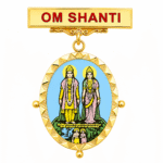 22K Hallmarked Gold Laxmi Narayan Badge – Brahma Kumaris Spiritual Jewelry | Sai Jewellers
