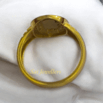 22K Gold “Param Pita Shiv Parmatma” Spiritual Ring – Brahma Kumaris Inspired-BKGR31 - Image 3