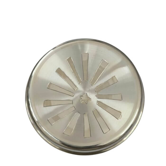 925 Hallmarked Silver Baba Bhog Box for Puja Offerings