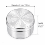 925 Hallmarked Silver Box – Brahma Kumaris Symbol - Image 2
