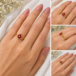 22K Gold Shiv Baba Spiritual Ring | Brahma Kumaris Inspired-BKGR33 - Image 2
