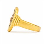 22K Gold “Param Pita Shiv Parmatma” Spiritual Ring – Brahma Kumaris Inspired-BKGR31 - Image 6