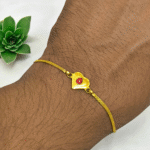 BK Lightweight 22K Gold Chain Bracelet with Sparkling Rays | 2.800gm -SSJGB08