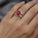 B.K Baba Spiritual Silver Ring in 92.5 Sterling Silver – BKSR11