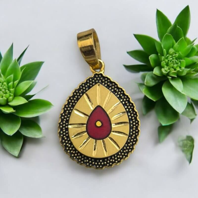 both side baba symbol pendant