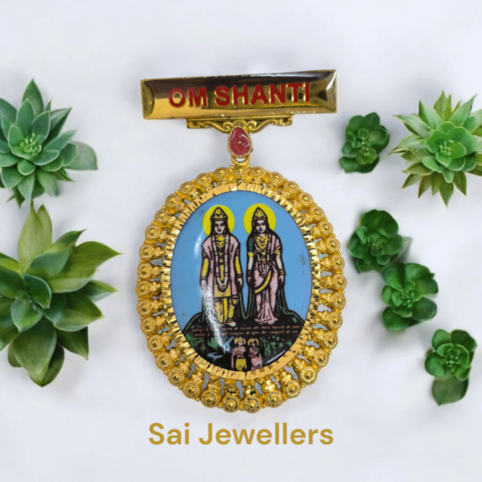 brahmakumaris gold badge 22k gold weight 5.500gm