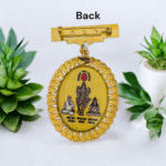 22k Gold Brahma Kumaris Om Shanti Badge | 5.500gm Spiritual Jewellery - BKGB41 - Image 2