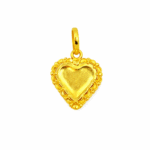 22K Gold Brahma Kumaris Light Weight Pendant | 0.750gm Spiritual Jewellery - Image 3