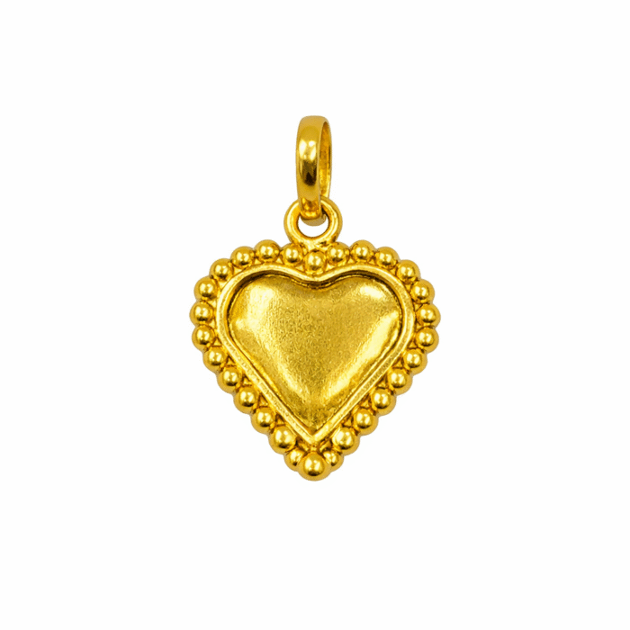 22K Gold Brahma Kumaris Light Weight Pendant | 0.760gm Spiritual Jewellery - Image 3