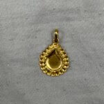 22K Gold Brahma Kumaris Light Weight Pendant | 0.850gm Spiritual Jewellery - Image 2
