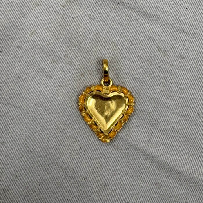 22K Gold Brahma Kumaris Light Weight Pendant | 0.750gm Spiritual Jewellery - Image 2