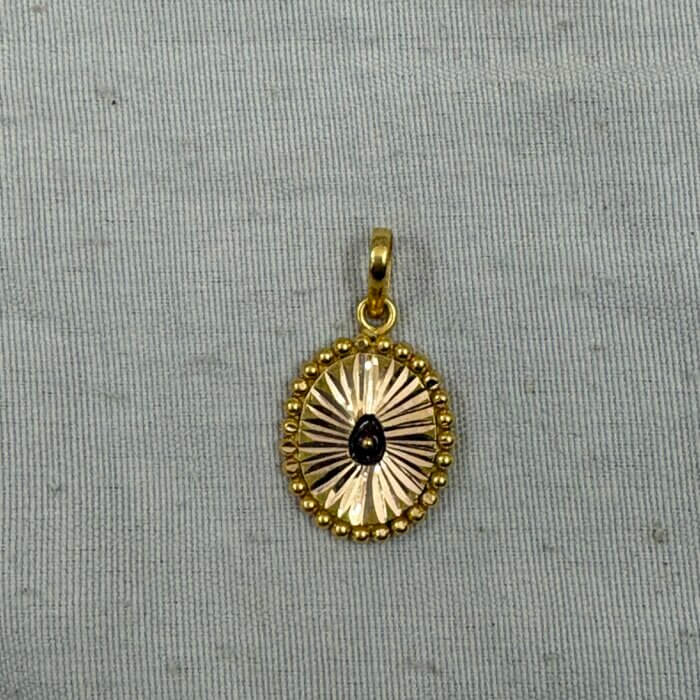 gold bk light pendant
