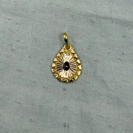 gold kiran bk pendant