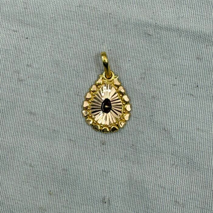 gold kiran bk pendant