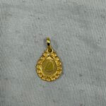 22K Gold Brahma Kumaris Light Weight Pendant | 0.760gm Spiritual Jewellery - Image 2