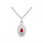 925 Silver Brahma Kumaris Pendant – Spiritual Om Shanti Jewelry