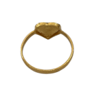 22K Gold Heart Shape Shiv Baba Spiritual Ring – 2.110gm | Brahma Kumaris Inspired - Image 5