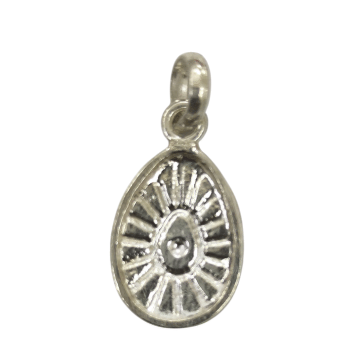 B.K Brahma Kumaris Pendant in Silver-BKSP02 - Image 4