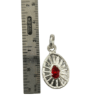 B.K Brahma Kumaris Pendant in Silver-BKSP07 - Image 3