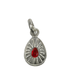 B.K Brahma Kumaris Pendant in Silver-BKSP03