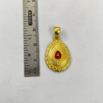 B.K Brahma Kumaris Gold Plated Pendant in 925 Silver-BKSP04 - Image 4