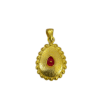 925 silver pendant gold plated