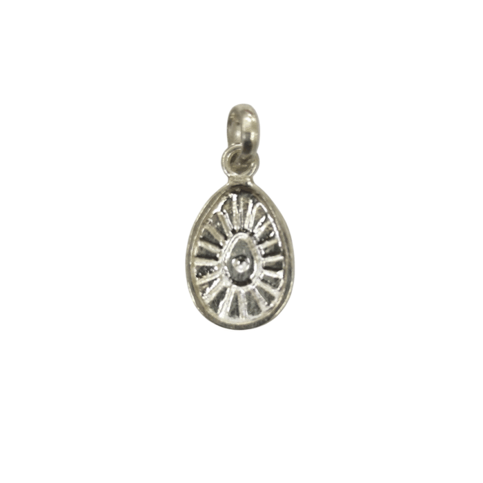 B.K Brahma Kumaris Pendant in Silver-BKSP07 - Image 4
