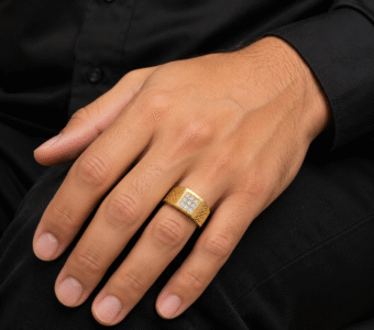 Men's Diamond Ring-RMDG5 - Image 2