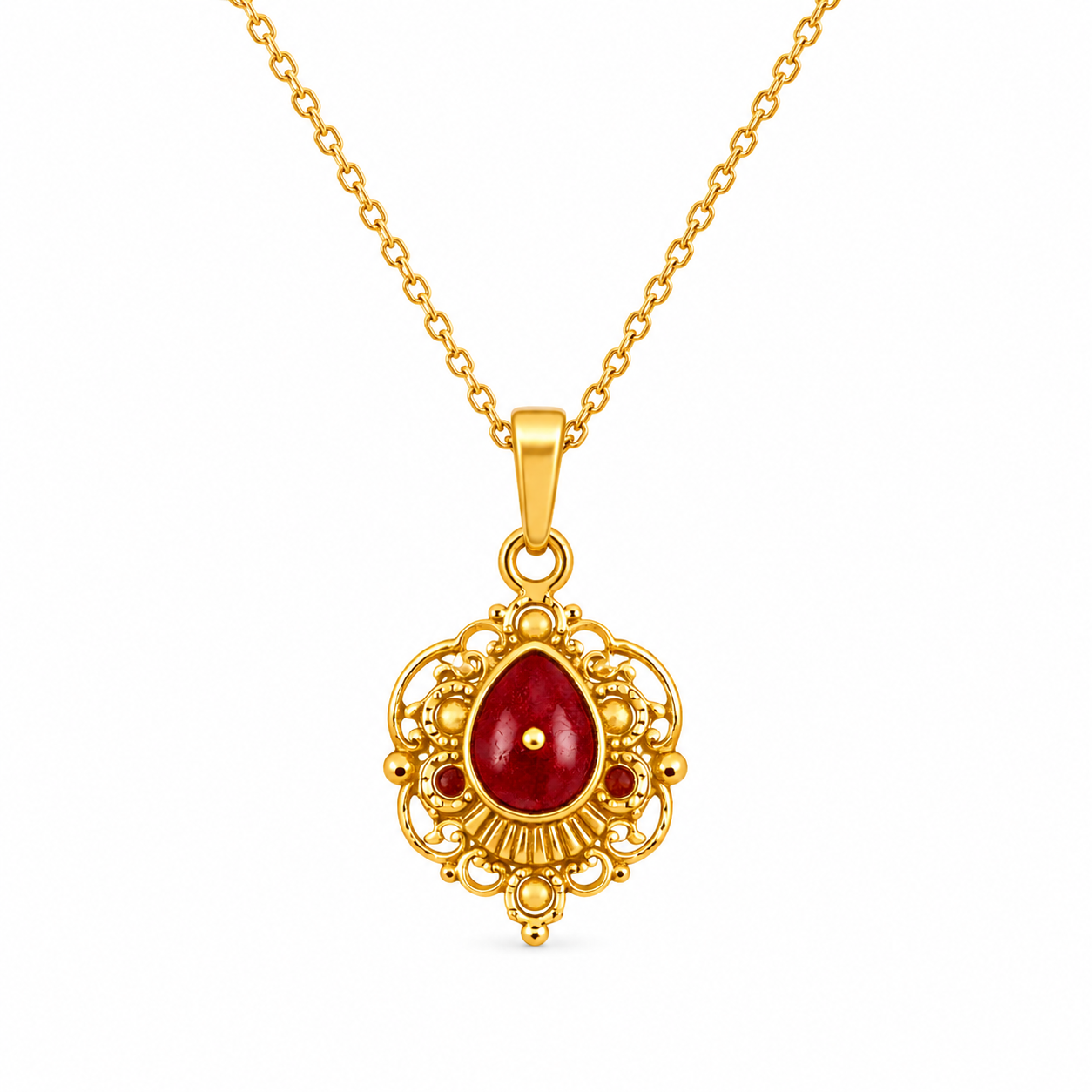 brahmakumaris pendant gold