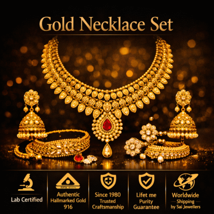 Gold Necklace Set