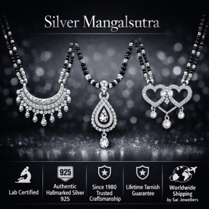 Silver Mangalsutra