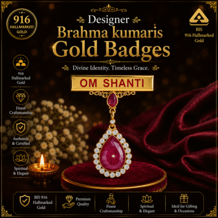 Designer Brahma Kumaris Gold Badges
