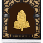 24K Gold Sai Baba Photo Frame – Divine Gift Under ₹2000 | Sai Jewellers