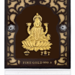 24K Gold Laxmi Ji Photo Frame – Divine Gift Under ₹2000 | Sai Jewellers