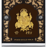 24K Gold Ganesha Photo Frame – Divine Gift Under ₹2000 | Sai Jewellers